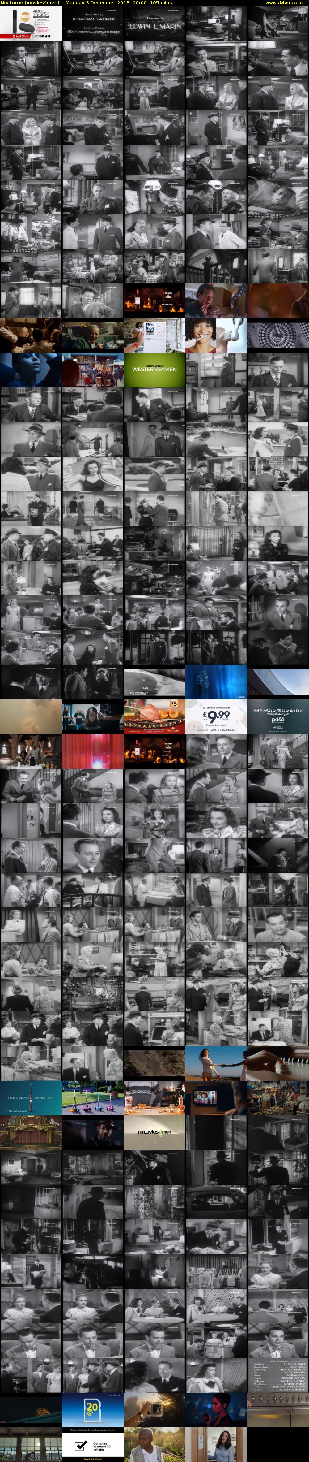 Nocturne (movies4men) Monday 3 December 2018 06:00 - 07:45