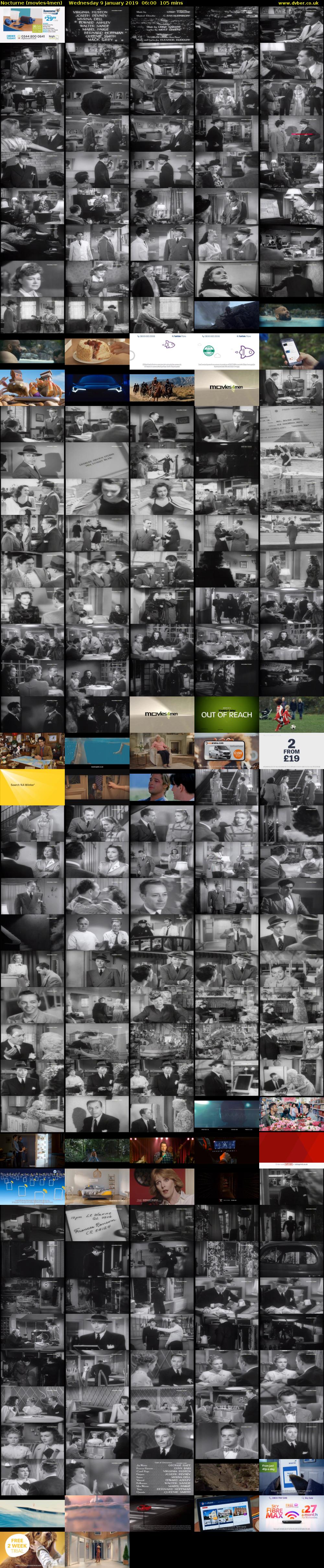 Nocturne (movies4men) Wednesday 9 January 2019 06:00 - 07:45