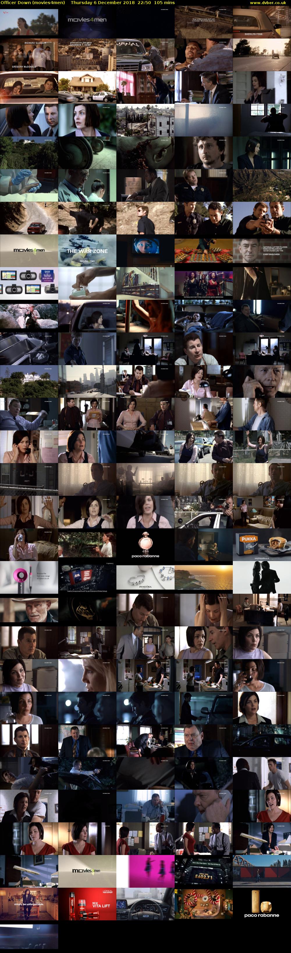 Officer Down (movies4men) Thursday 6 December 2018 22:50 - 00:35