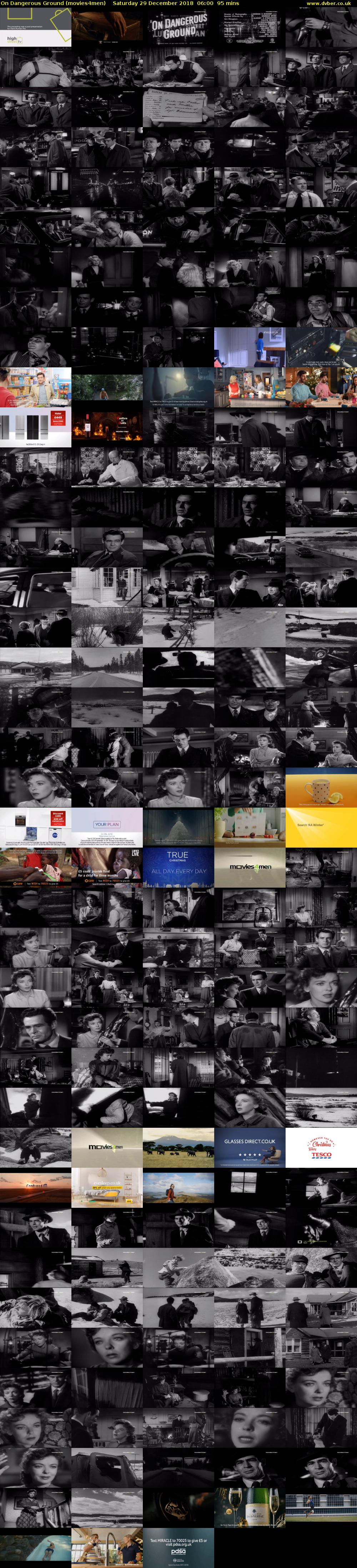 On Dangerous Ground (movies4men) Saturday 29 December 2018 06:00 - 07:35