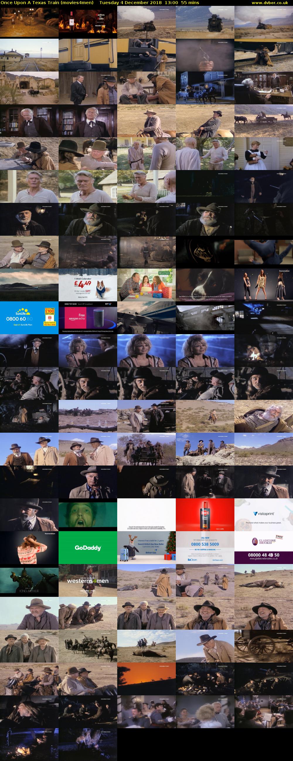 Once Upon A Texas Train (movies4men) Tuesday 4 December 2018 13:00 - 13:55