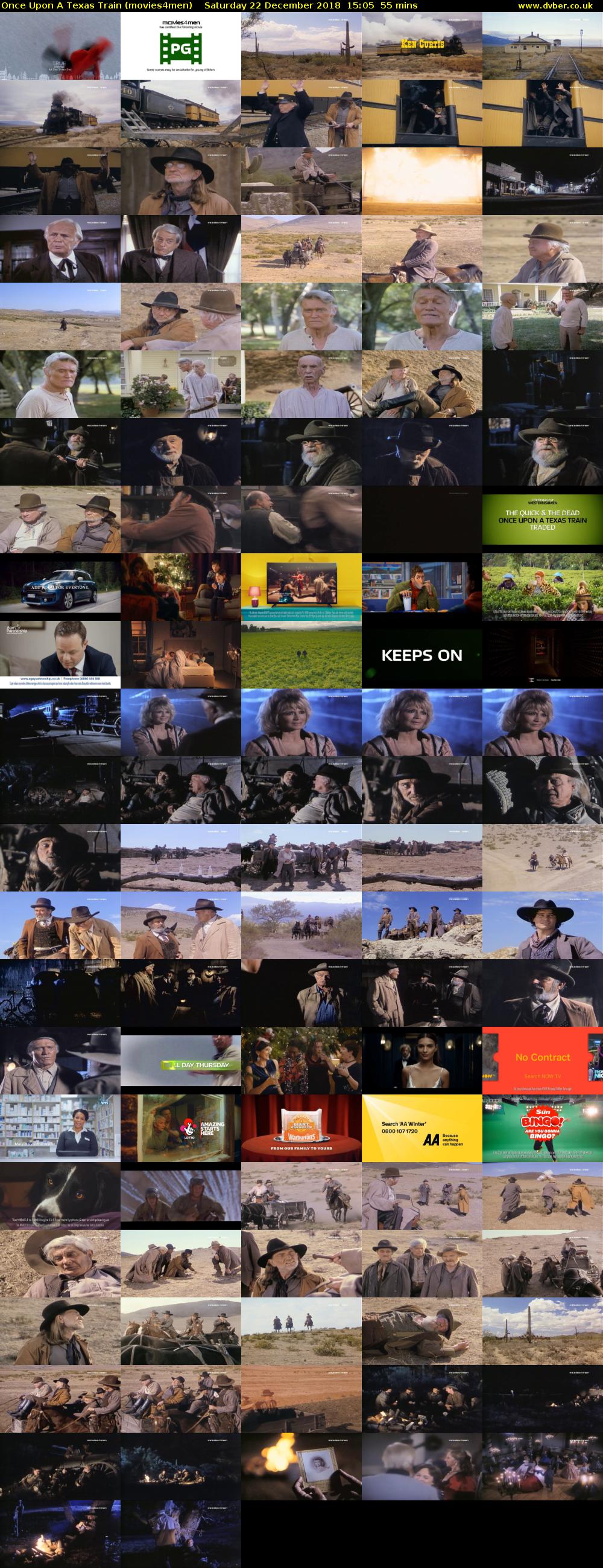 Once Upon A Texas Train (movies4men) Saturday 22 December 2018 15:05 - 16:00