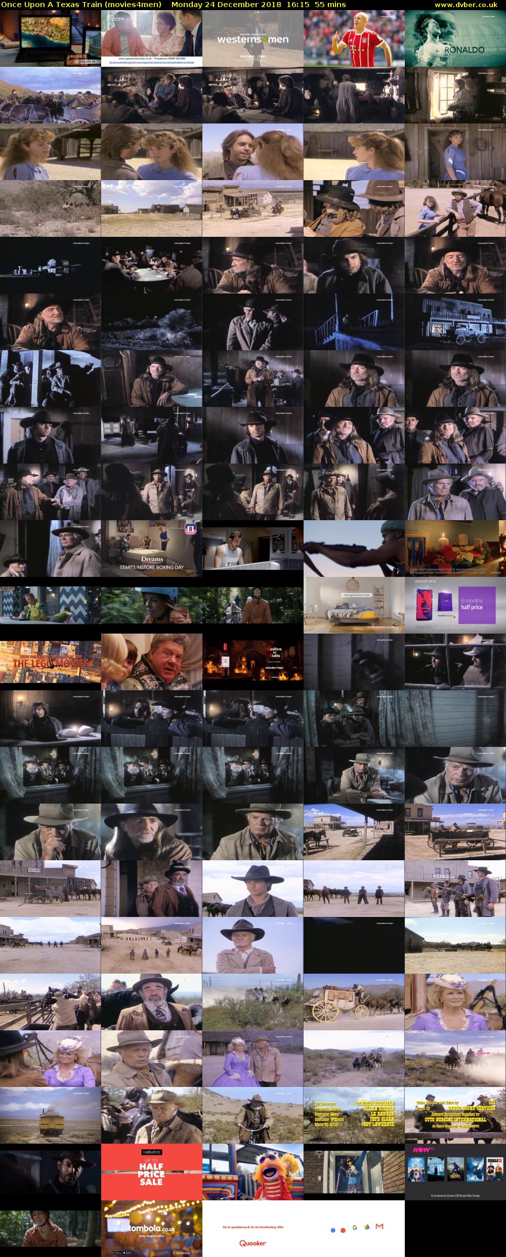 Once Upon A Texas Train (movies4men) Monday 24 December 2018 16:15 - 17:10