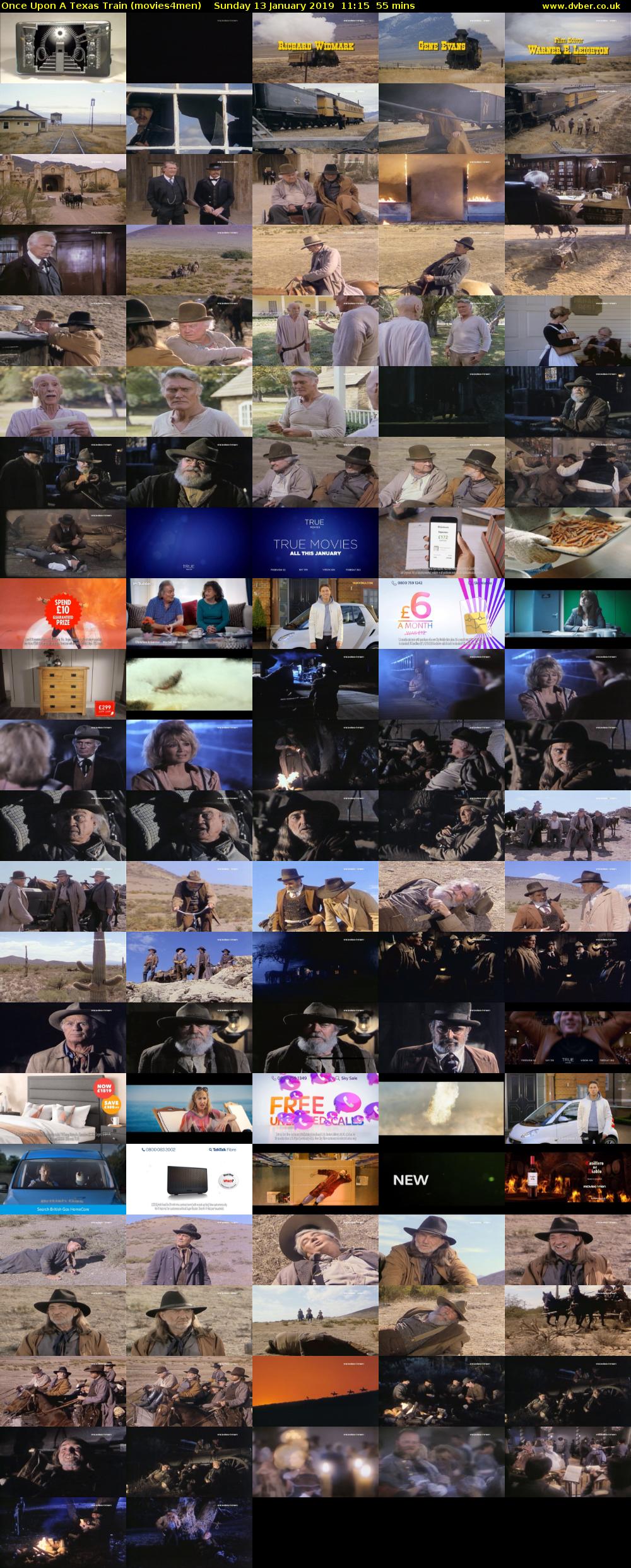 Once Upon A Texas Train (movies4men) Sunday 13 January 2019 11:15 - 12:10