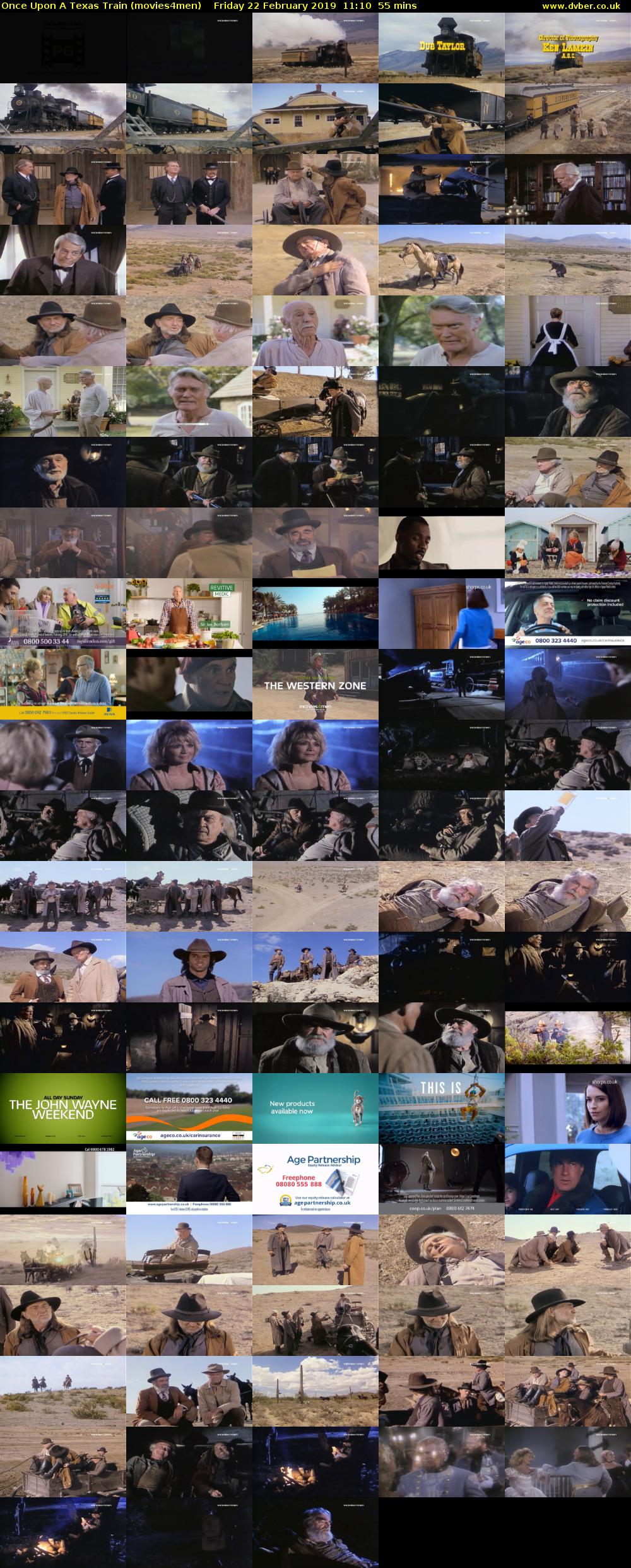 Once Upon A Texas Train (movies4men) Friday 22 February 2019 11:10 - 12:05