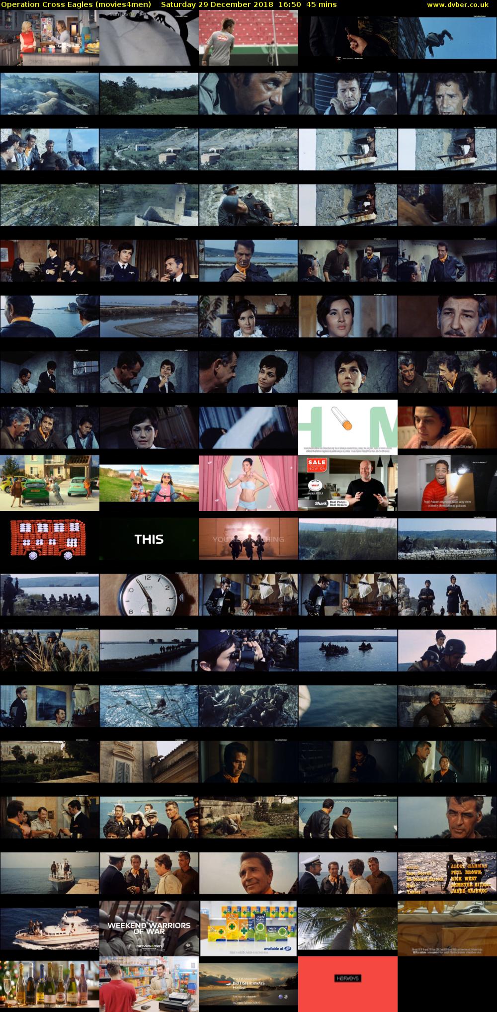 Operation Cross Eagles (movies4men) Saturday 29 December 2018 16:50 - 17:35