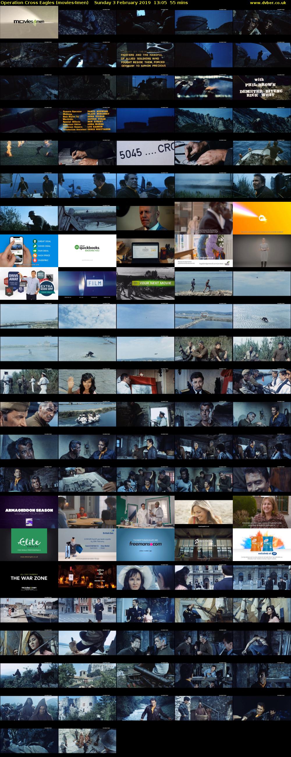 Operation Cross Eagles (movies4men) Sunday 3 February 2019 13:05 - 14:00