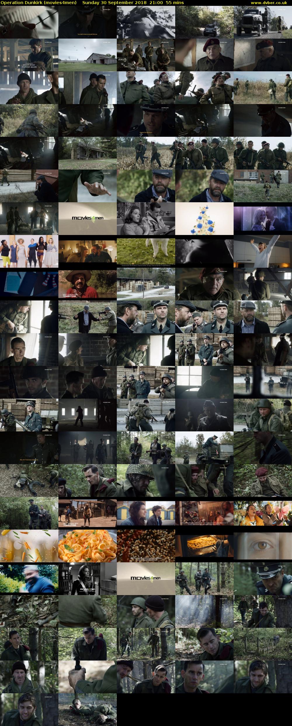 Operation Dunkirk (movies4men) Sunday 30 September 2018 21:00 - 21:55