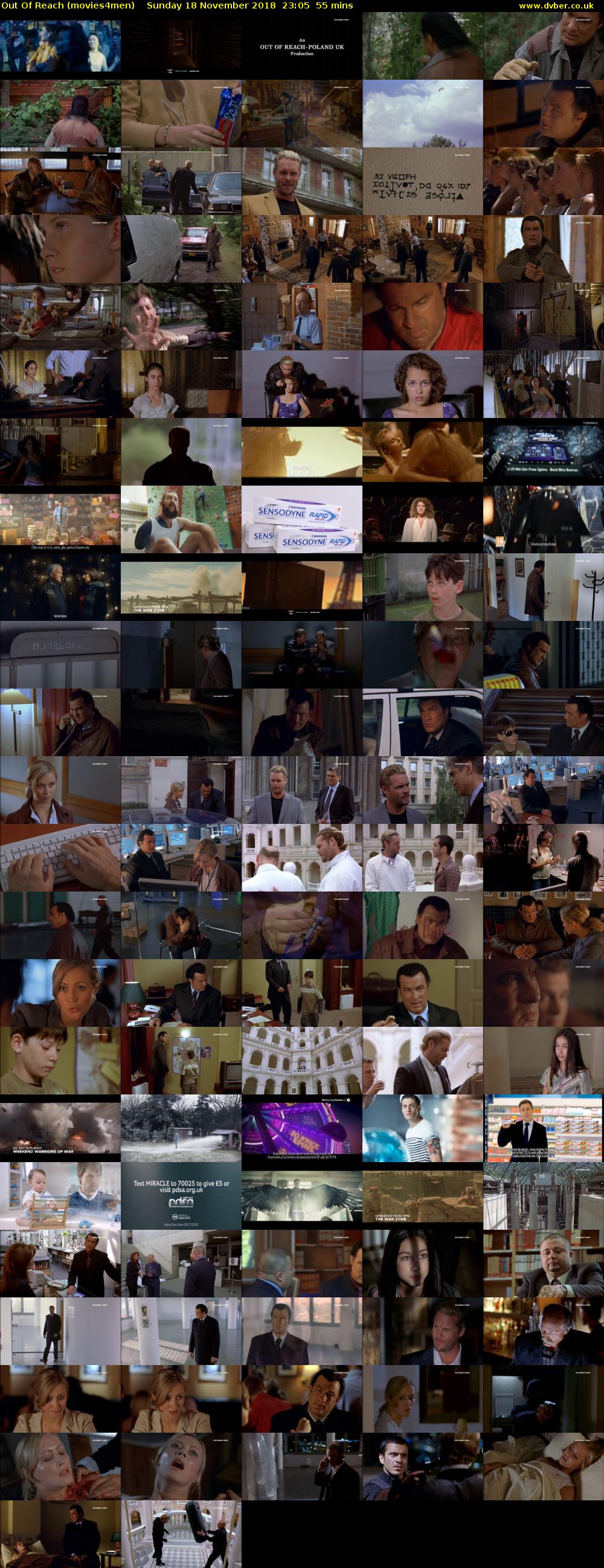 Out Of Reach (movies4men) Sunday 18 November 2018 23:05 - 00:00