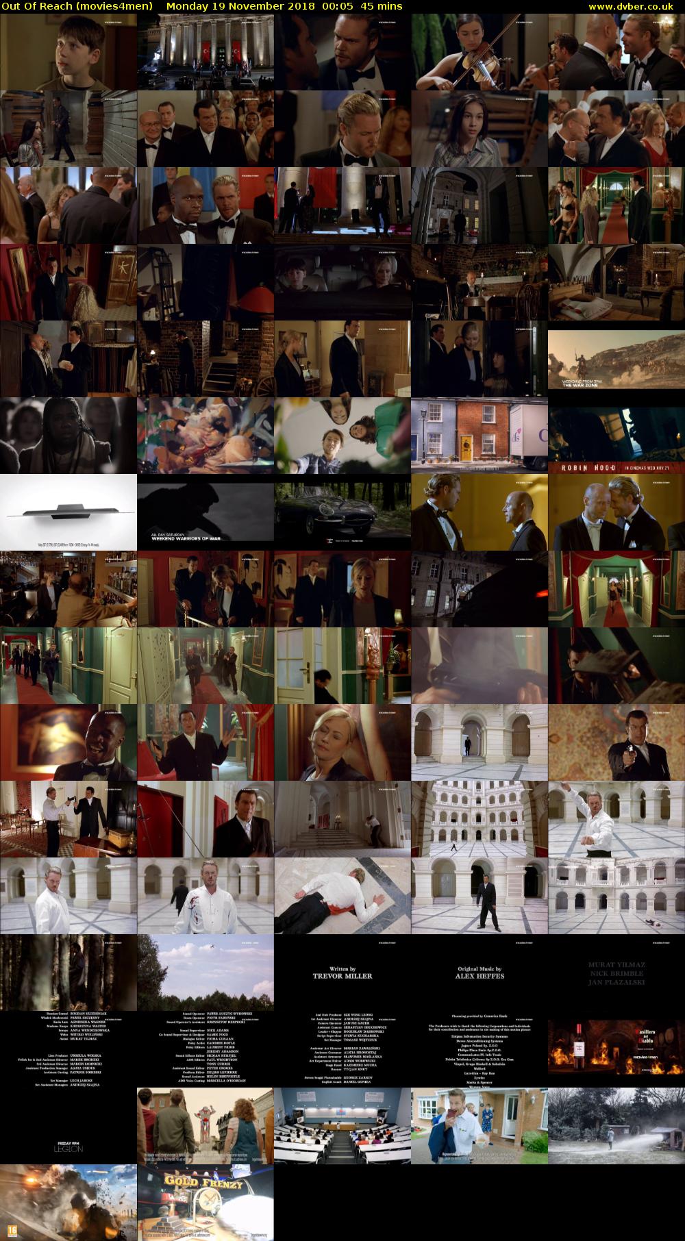 Out Of Reach (movies4men) Monday 19 November 2018 00:05 - 00:50