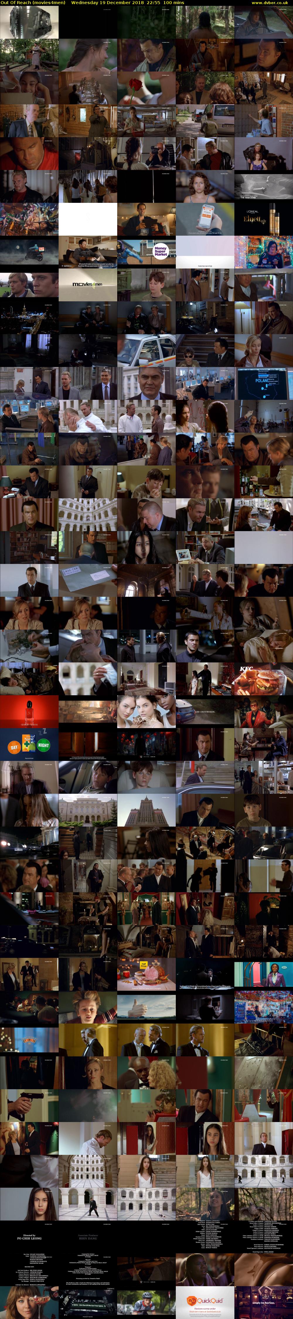 Out Of Reach (movies4men) Wednesday 19 December 2018 22:55 - 00:35