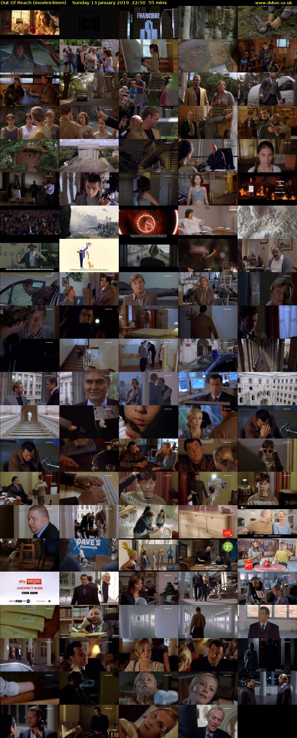 Out Of Reach (movies4men) Sunday 13 January 2019 22:50 - 23:45