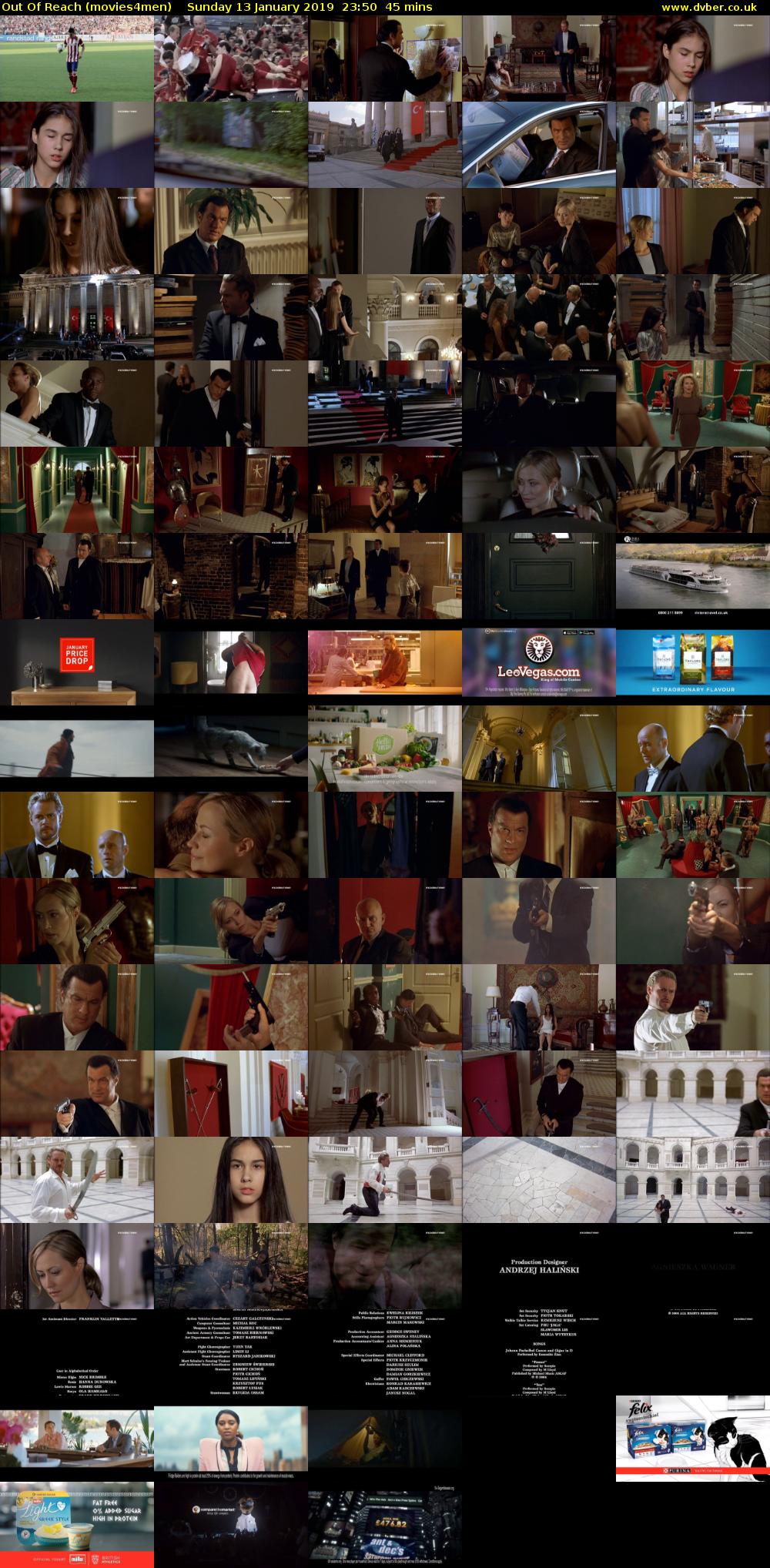 Out Of Reach (movies4men) Sunday 13 January 2019 23:50 - 00:35