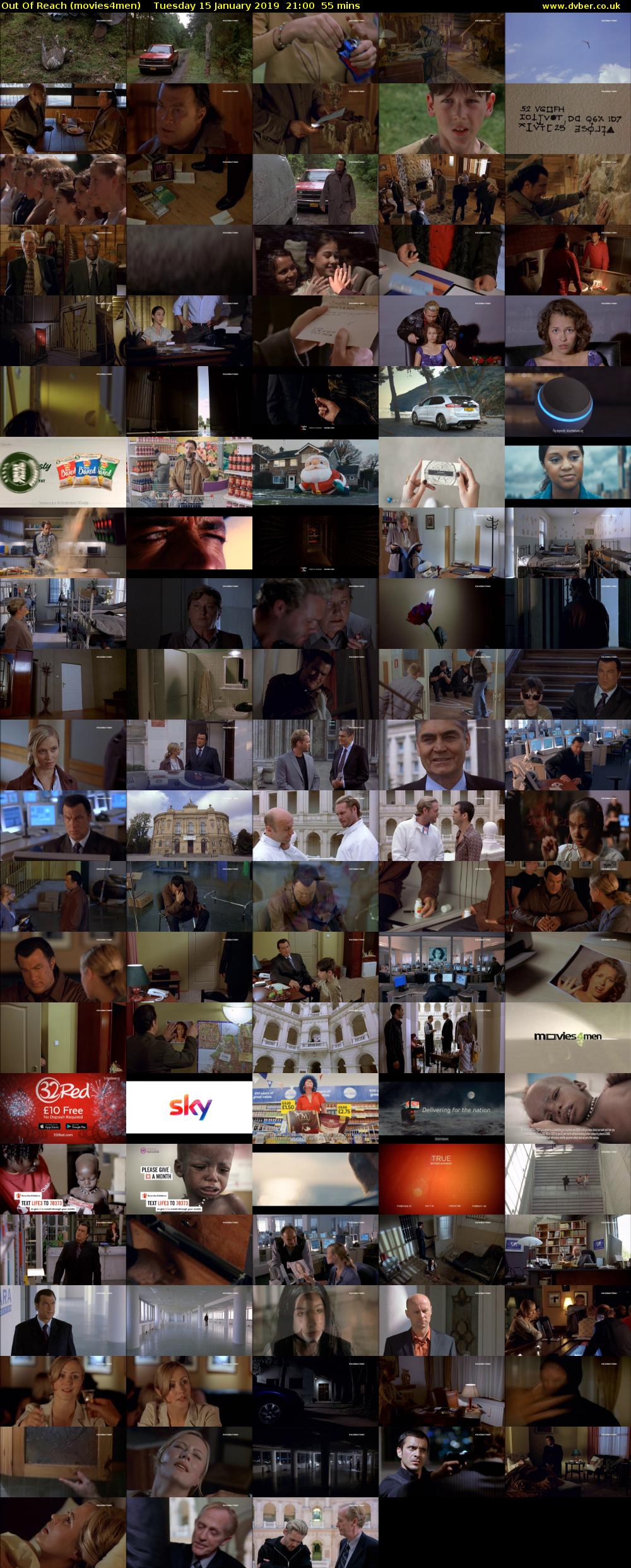 Out Of Reach (movies4men) Tuesday 15 January 2019 21:00 - 21:55