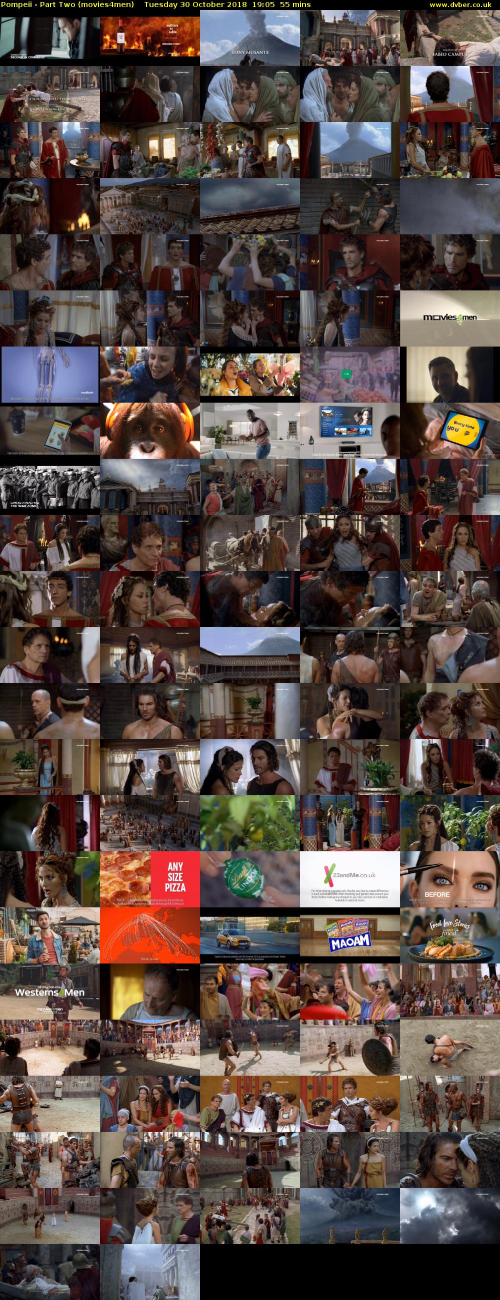 Pompeii - Part Two (movies4men) Tuesday 30 October 2018 19:05 - 20:00