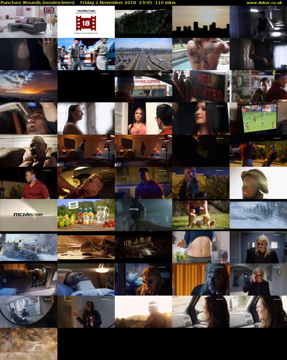 Puncture Wounds (movies4men) Friday 2 November 2018 23:05 - 00:55