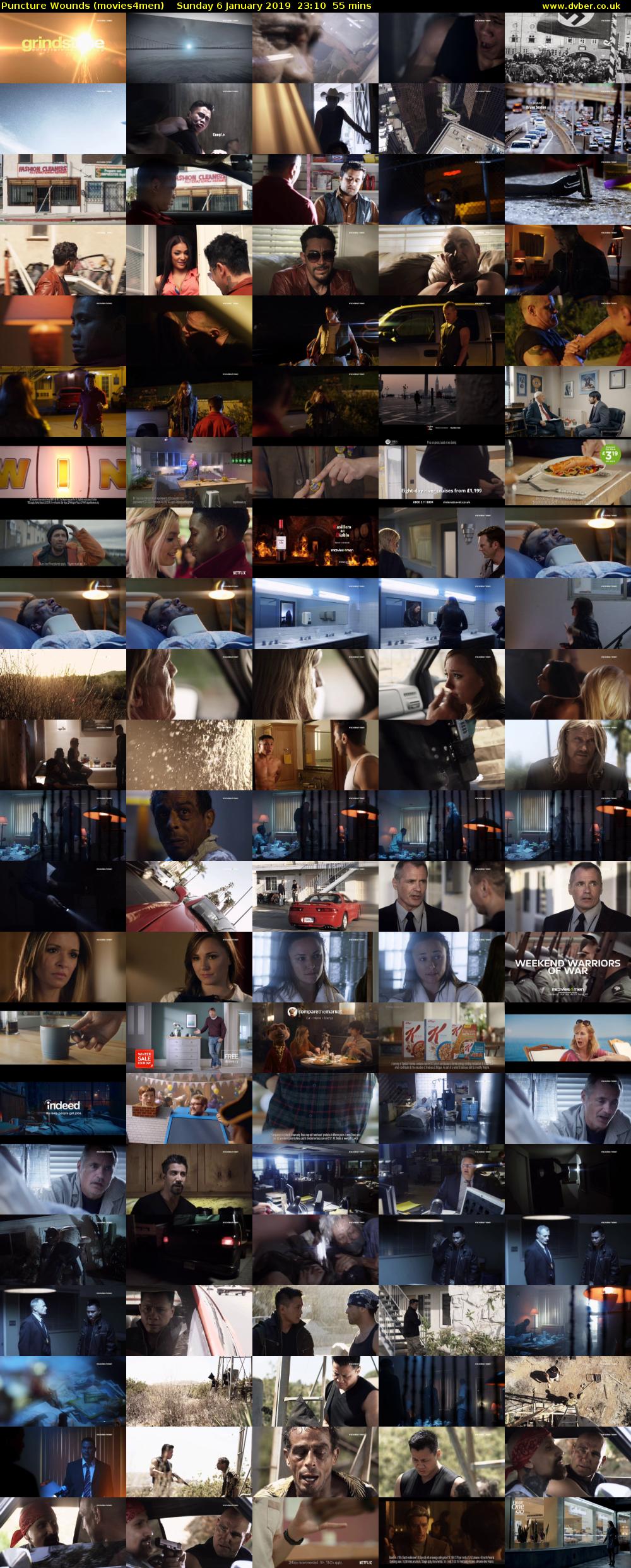 Puncture Wounds (movies4men) Sunday 6 January 2019 23:10 - 00:05