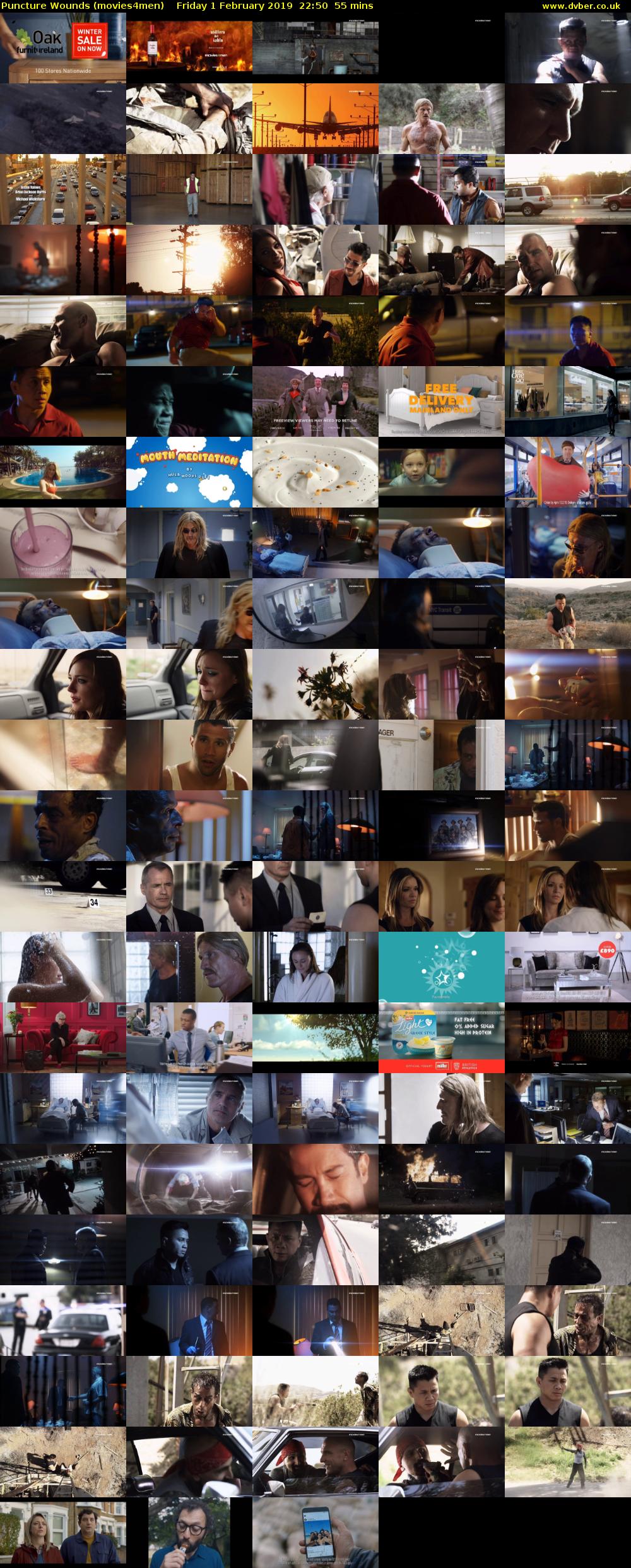 Puncture Wounds (movies4men) Friday 1 February 2019 22:50 - 23:45