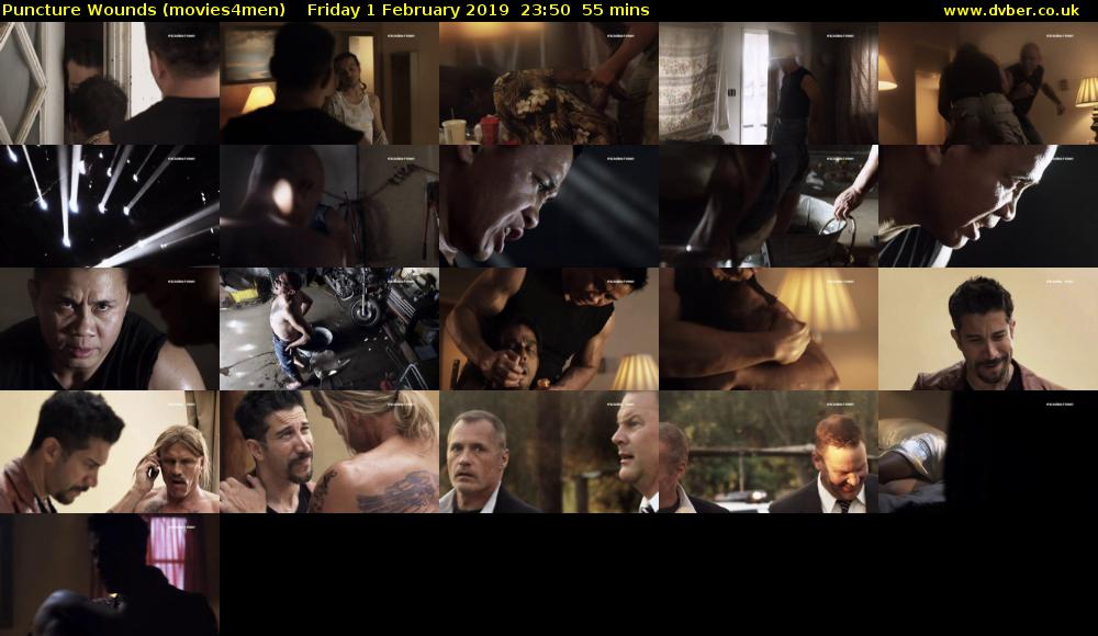 Puncture Wounds (movies4men) Friday 1 February 2019 23:50 - 00:45