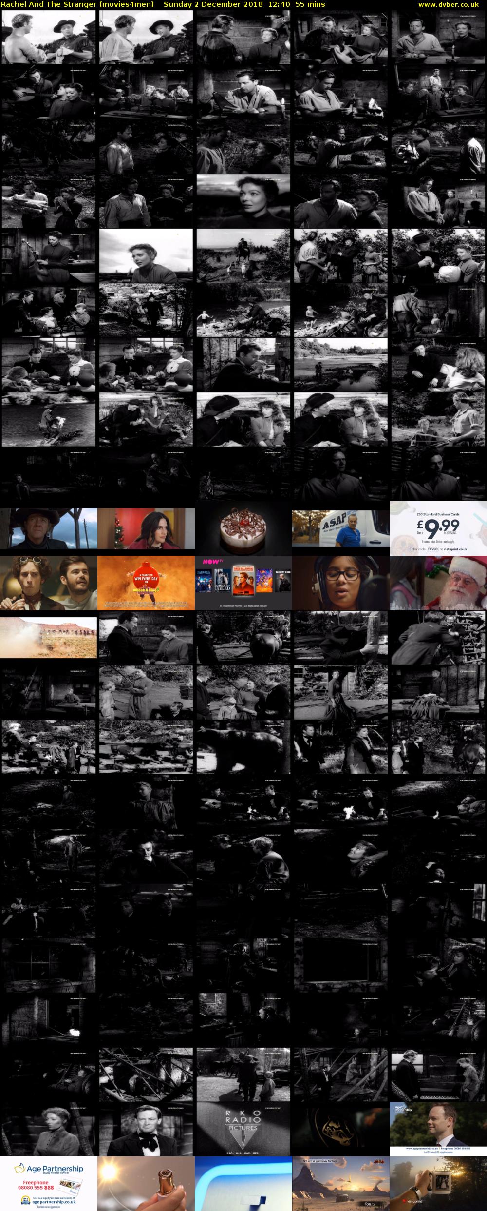 Rachel And The Stranger (movies4men) Sunday 2 December 2018 12:40 - 13:35