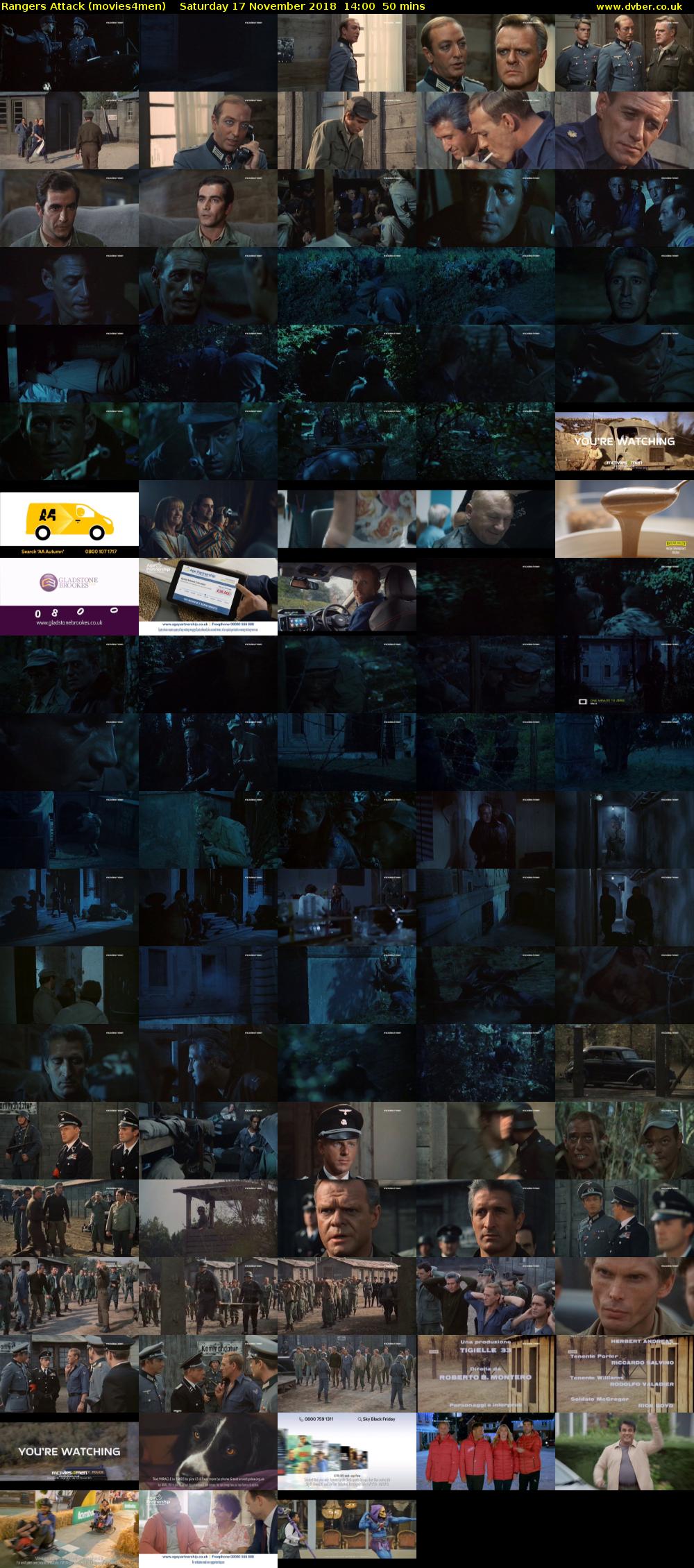 Rangers Attack (movies4men) Saturday 17 November 2018 14:00 - 14:50