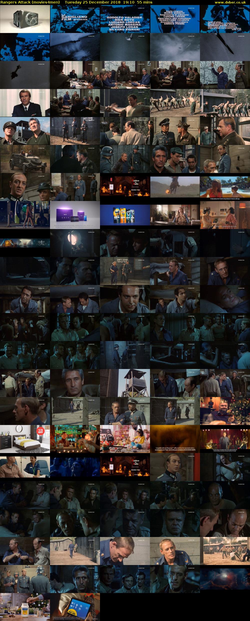 Rangers Attack (movies4men) Tuesday 25 December 2018 19:10 - 20:05