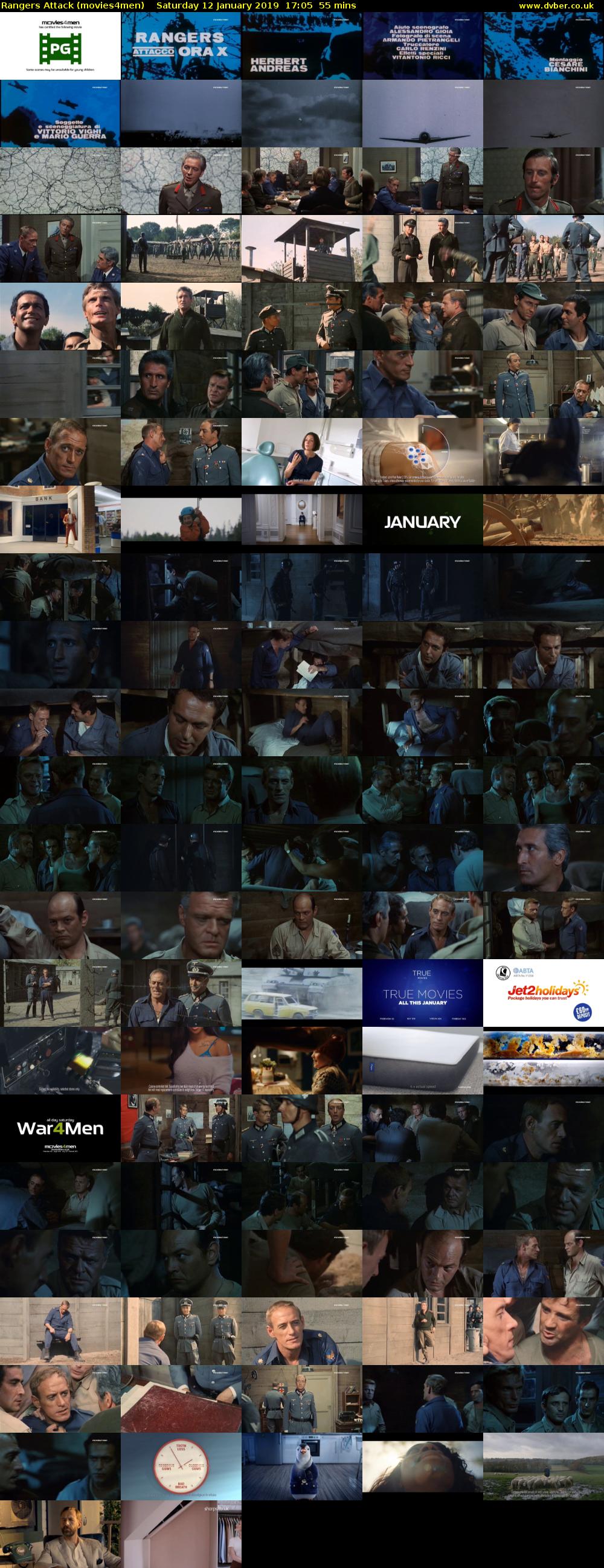 Rangers Attack (movies4men) Saturday 12 January 2019 17:05 - 18:00