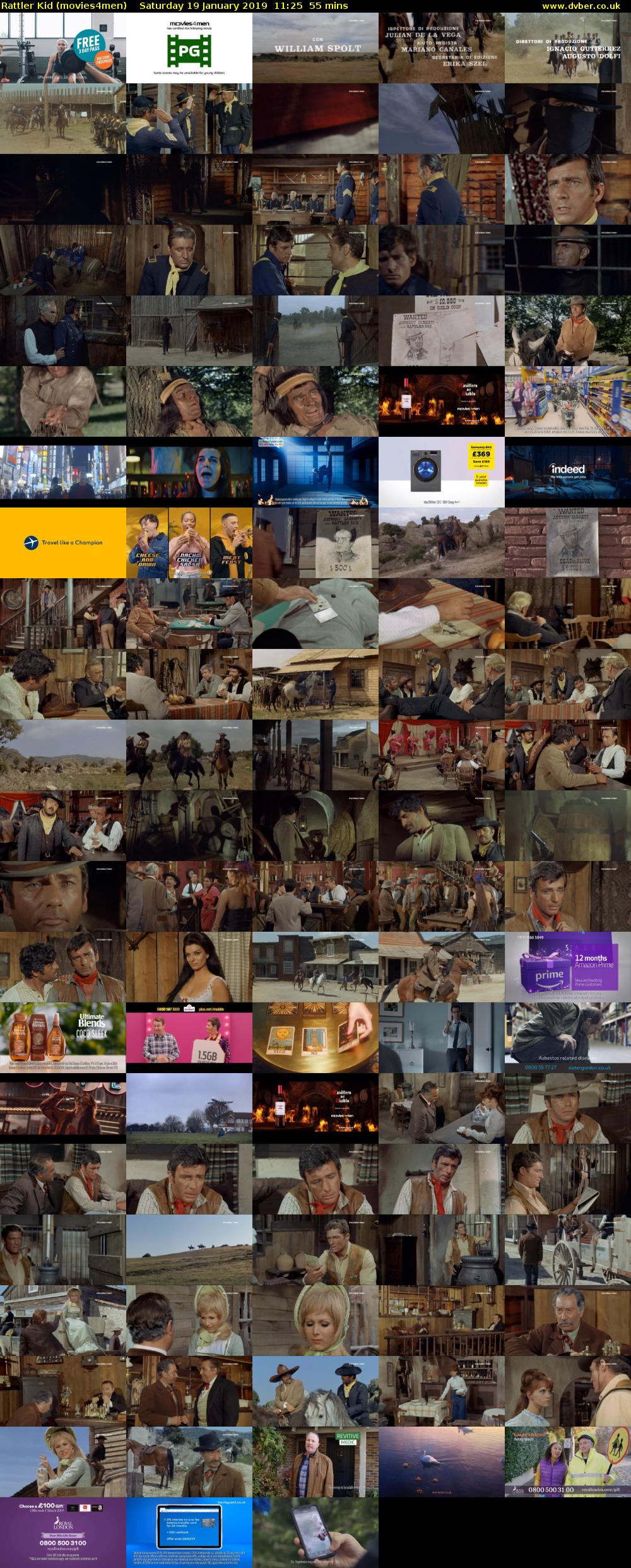 Rattler Kid (movies4men) Saturday 19 January 2019 11:25 - 12:20