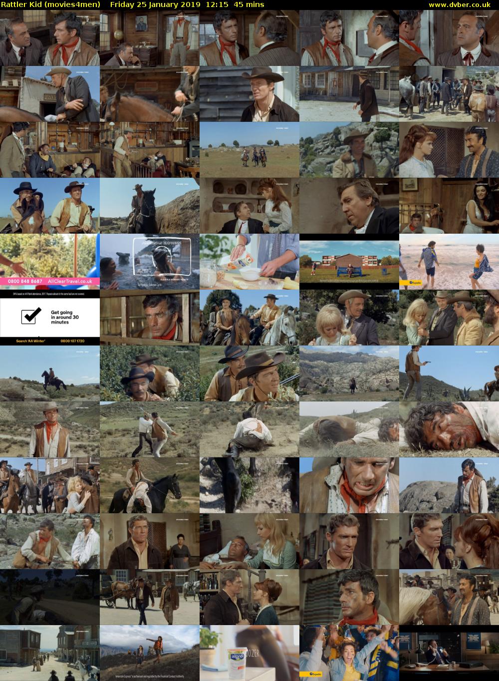 Rattler Kid (movies4men) Friday 25 January 2019 12:15 - 13:00