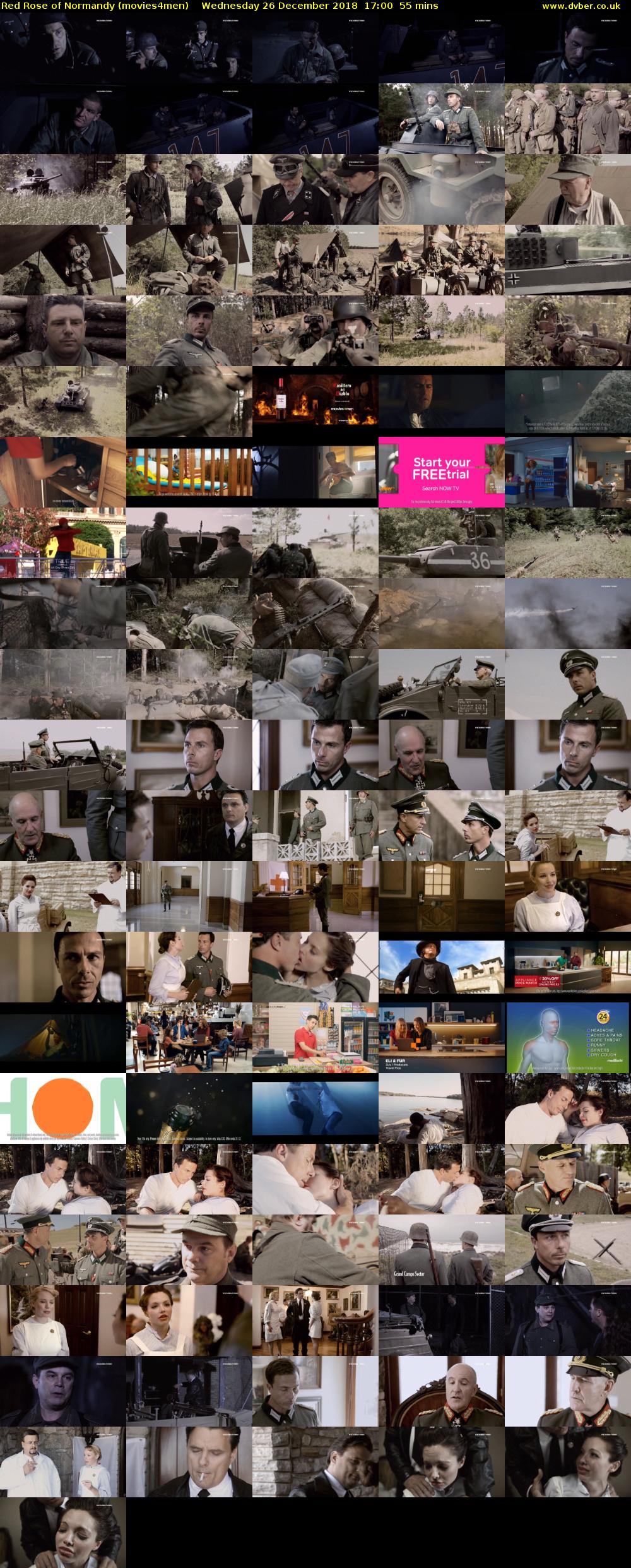 Red Rose of Normandy (movies4men) Wednesday 26 December 2018 17:00 - 17:55