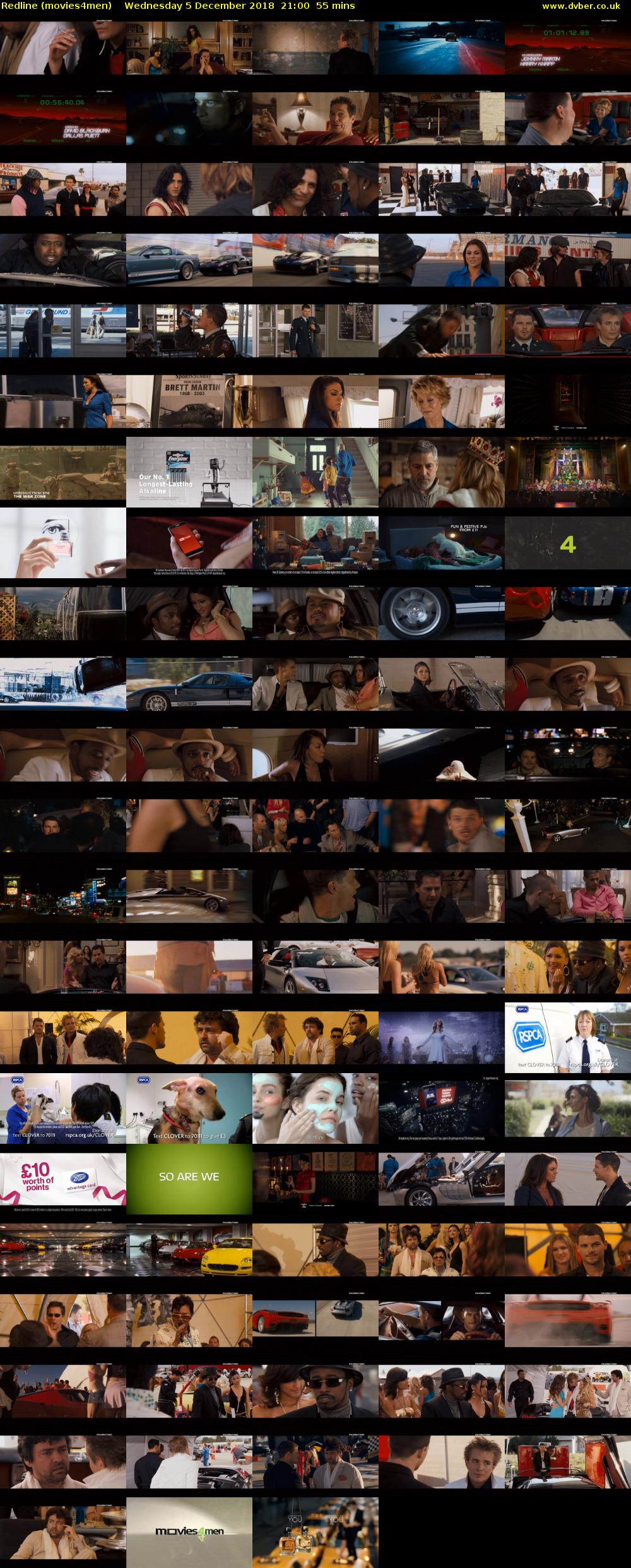 Redline (movies4men) Wednesday 5 December 2018 21:00 - 21:55