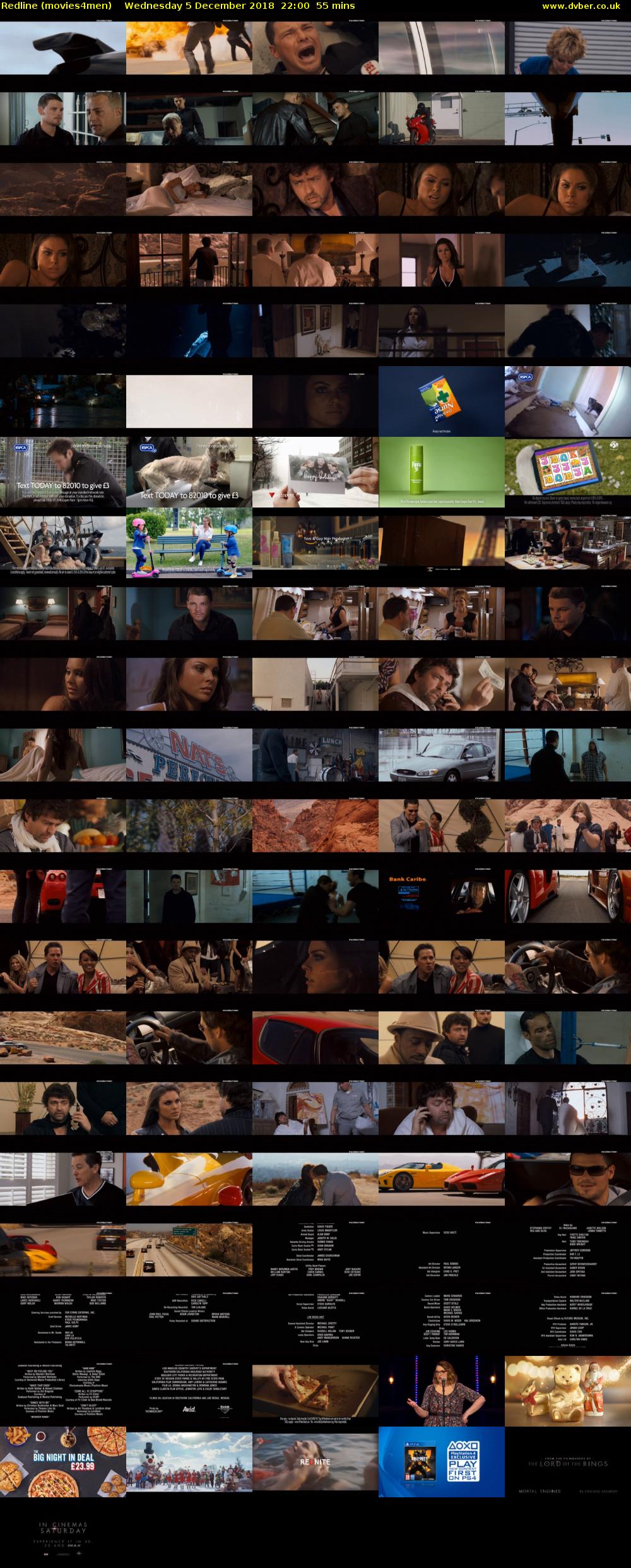 Redline (movies4men) Wednesday 5 December 2018 22:00 - 22:55