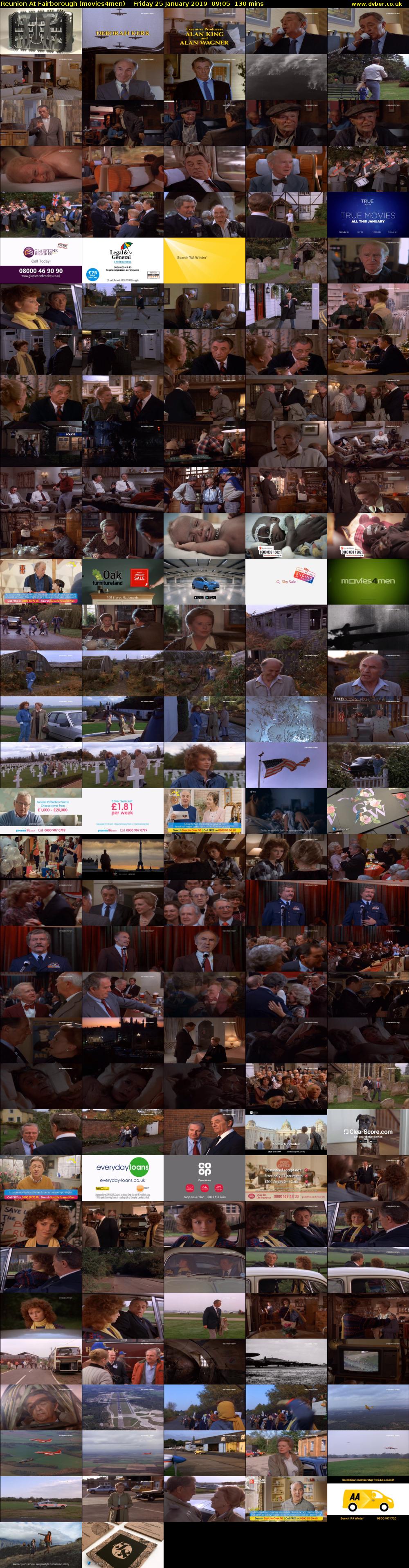 Reunion At Fairborough (movies4men) Friday 25 January 2019 09:05 - 11:15