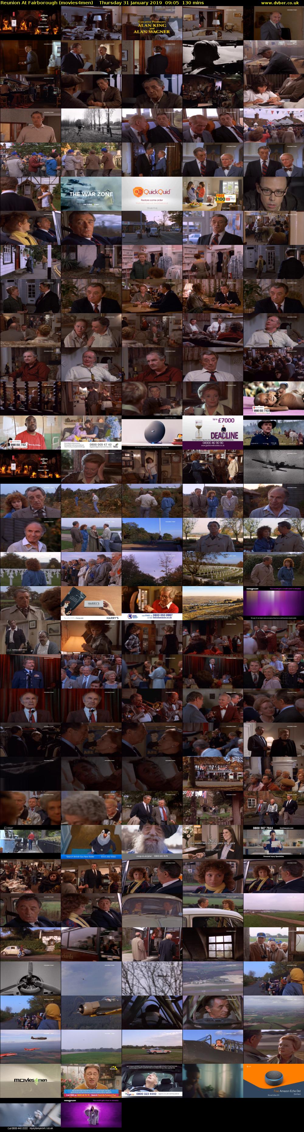 Reunion At Fairborough (movies4men) Thursday 31 January 2019 09:05 - 11:15