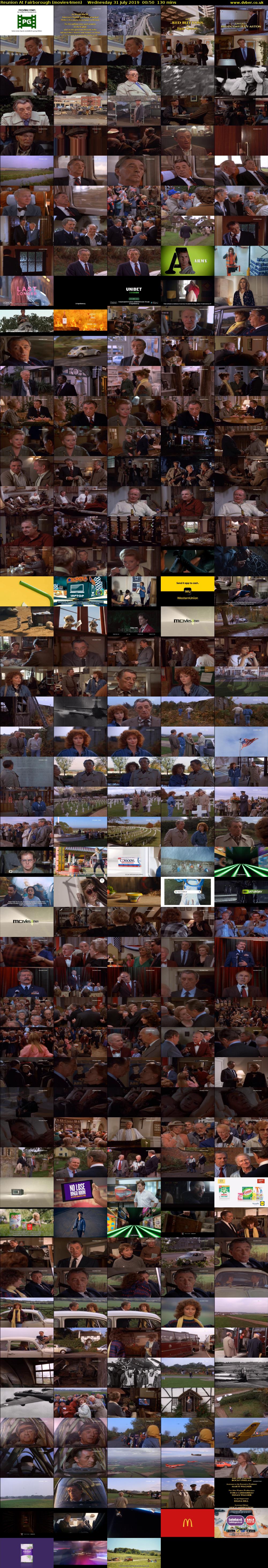 Reunion At Fairborough (movies4men) Wednesday 31 July 2019 00:50 - 03:00