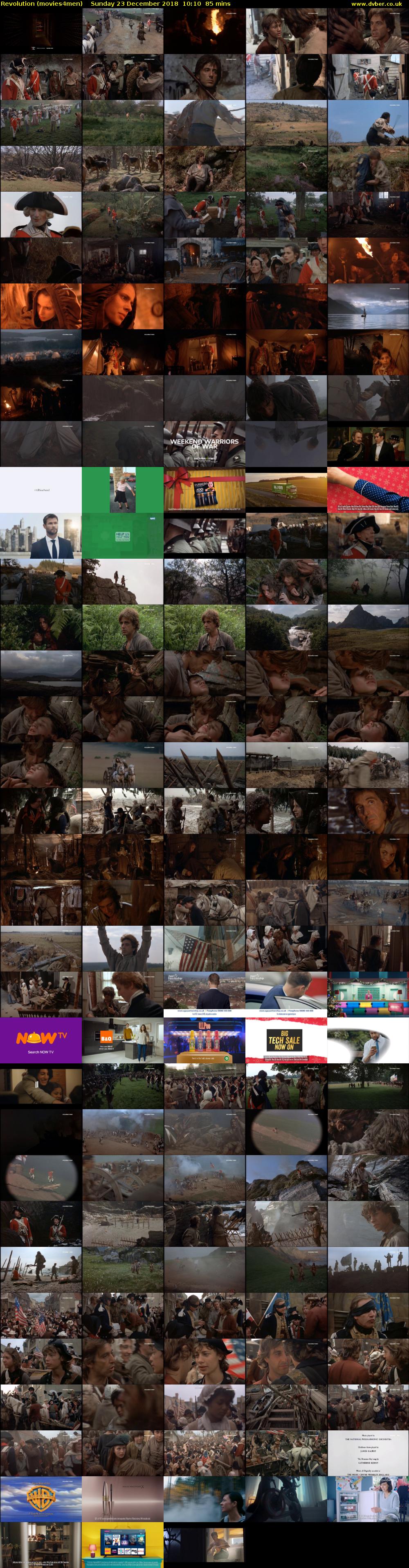 Revolution (movies4men) Sunday 23 December 2018 10:10 - 11:35