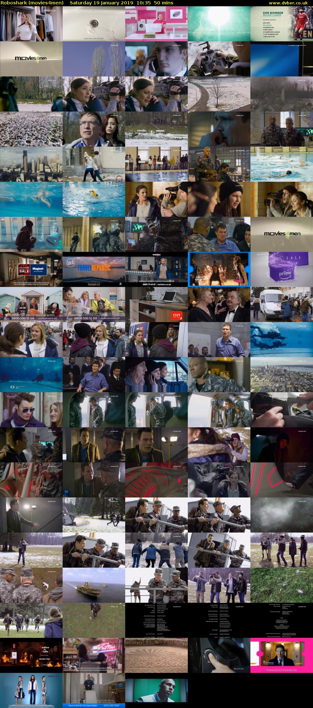 Roboshark (movies4men) Saturday 19 January 2019 10:35 - 11:25