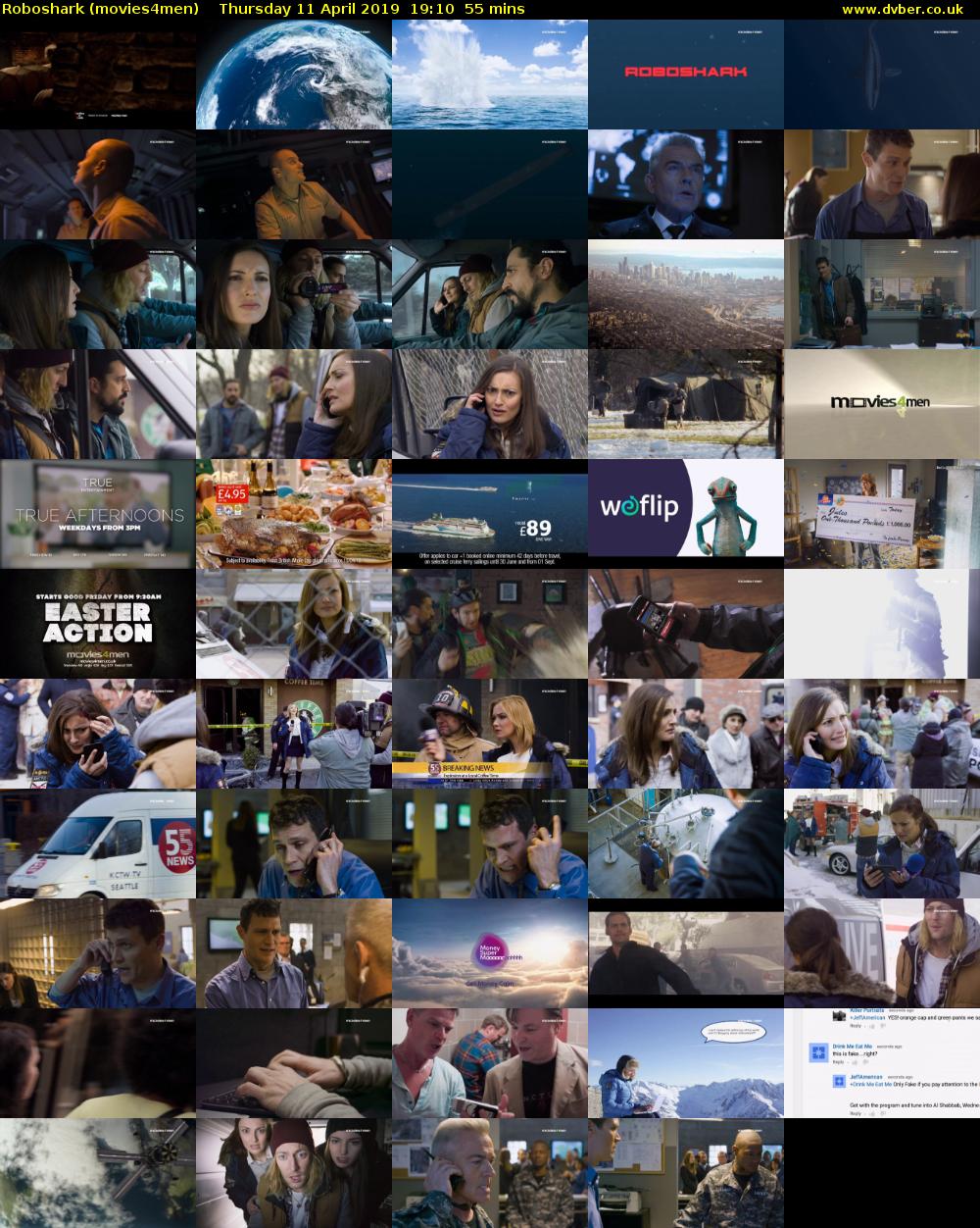 Roboshark (movies4men) Thursday 11 April 2019 19:10 - 20:05