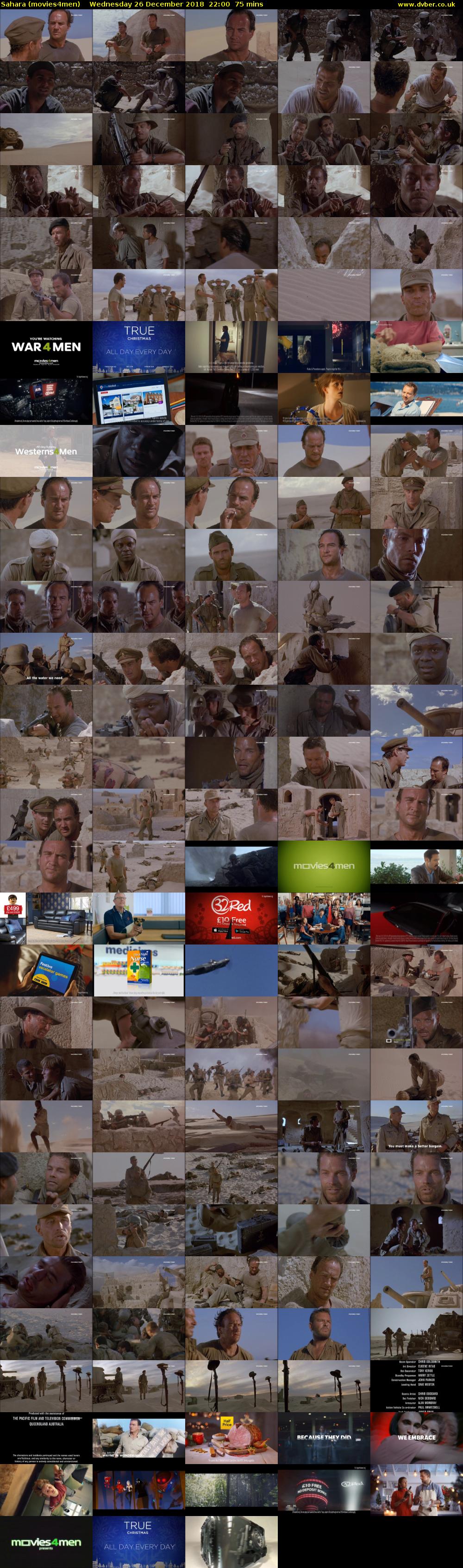 Sahara (movies4men) Wednesday 26 December 2018 22:00 - 23:15