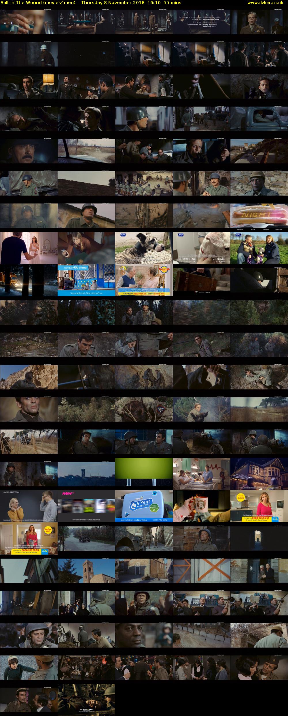 Salt In The Wound (movies4men) Thursday 8 November 2018 16:10 - 17:05