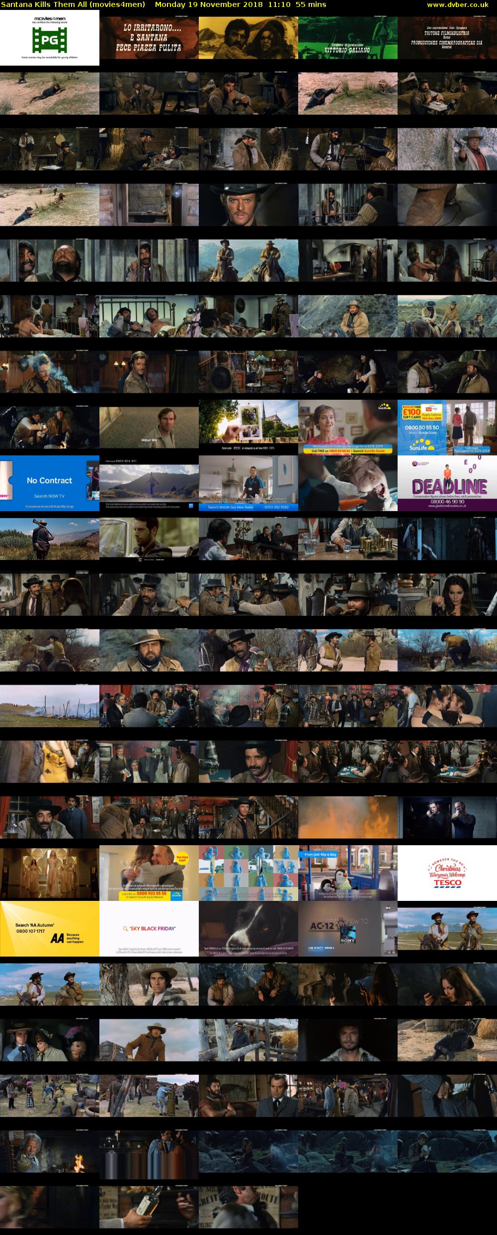 Santana Kills Them All (movies4men) Monday 19 November 2018 11:10 - 12:05