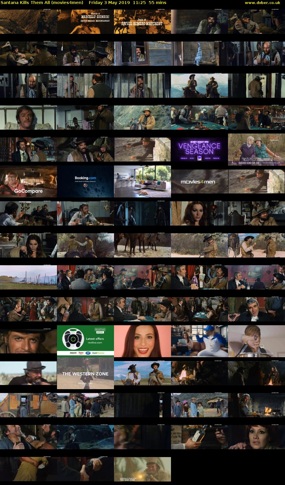 Santana Kills Them All (movies4men) Friday 3 May 2019 11:25 - 12:20