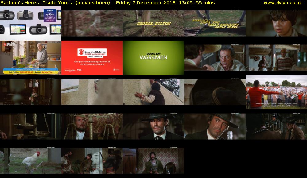 Sartana's Here... Trade Your... (movies4men) Friday 7 December 2018 13:05 - 14:00