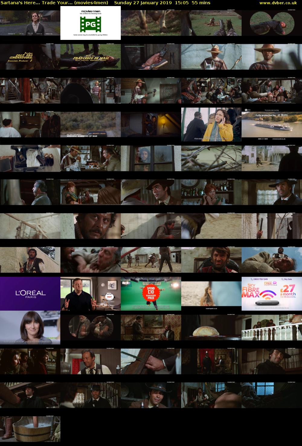 Sartana's Here... Trade Your... (movies4men) Sunday 27 January 2019 15:05 - 16:00