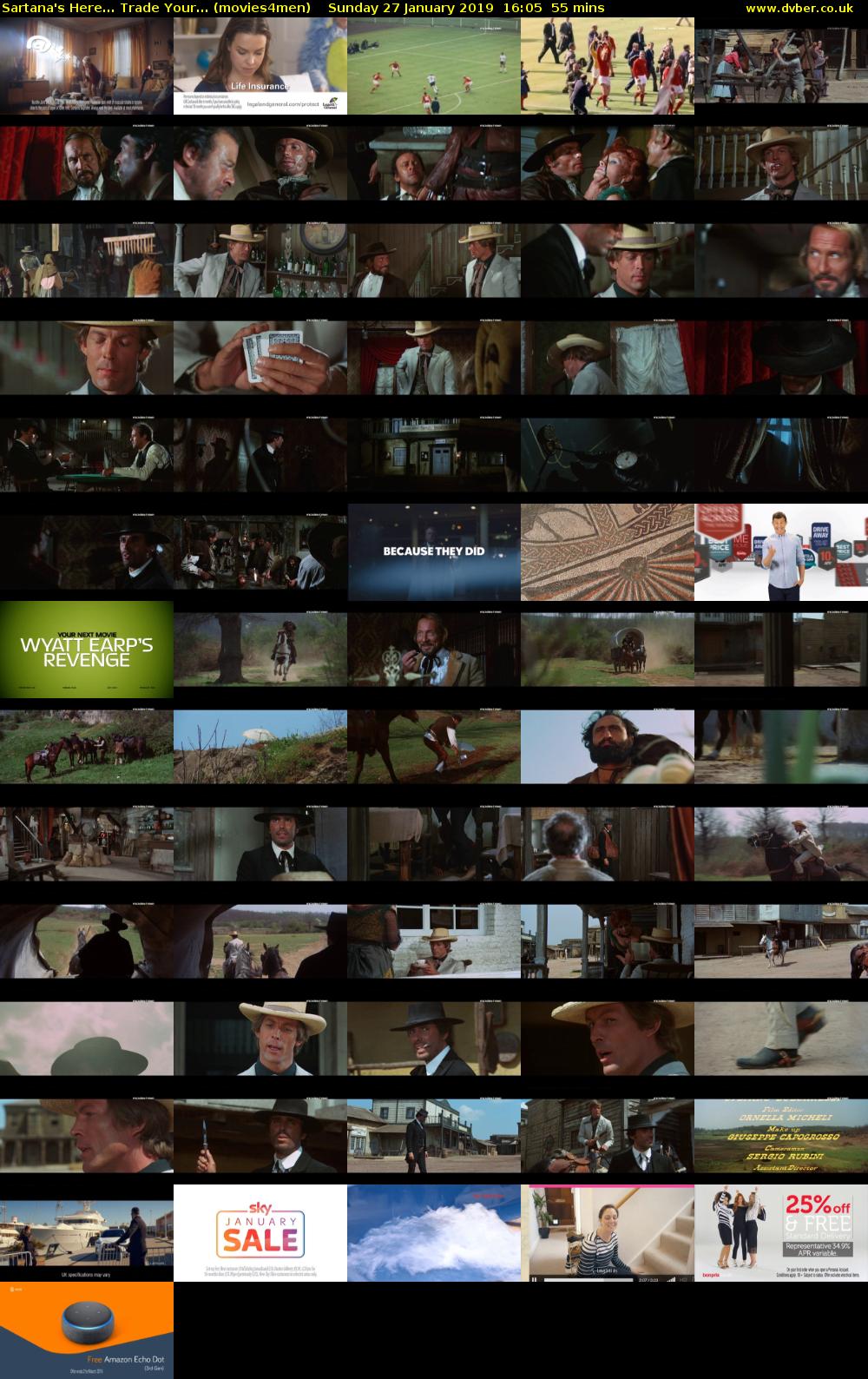 Sartana's Here... Trade Your... (movies4men) Sunday 27 January 2019 16:05 - 17:00