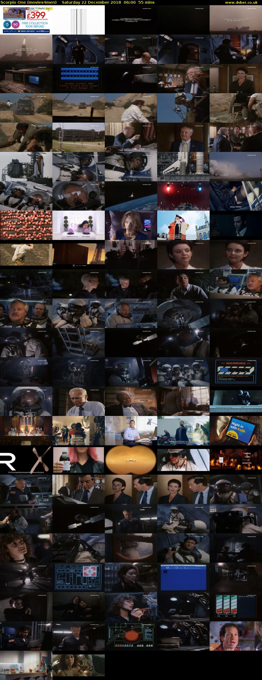 Scorpio One (movies4men) Saturday 22 December 2018 06:00 - 06:55