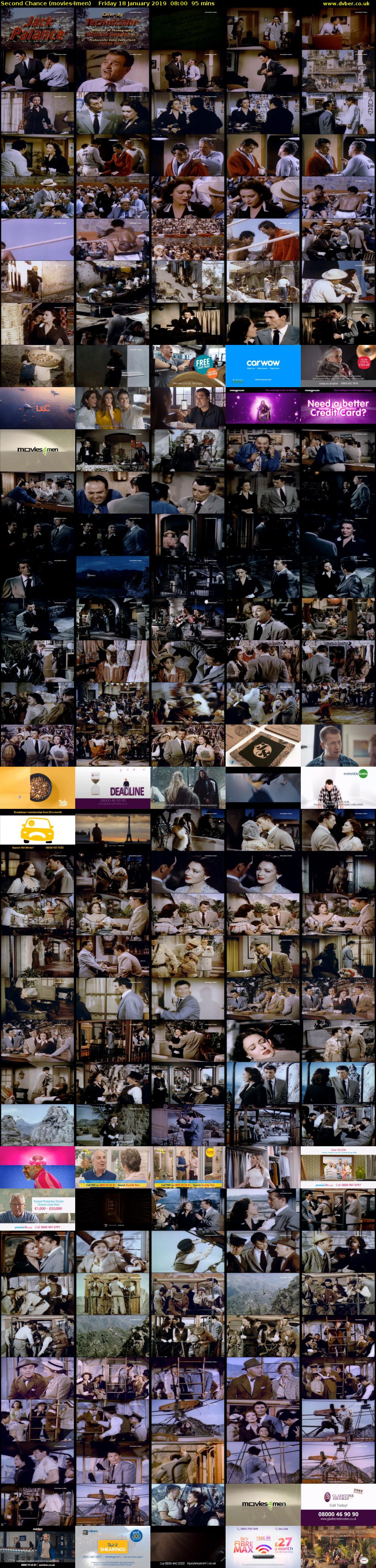 Second Chance (movies4men) Friday 18 January 2019 08:00 - 09:35