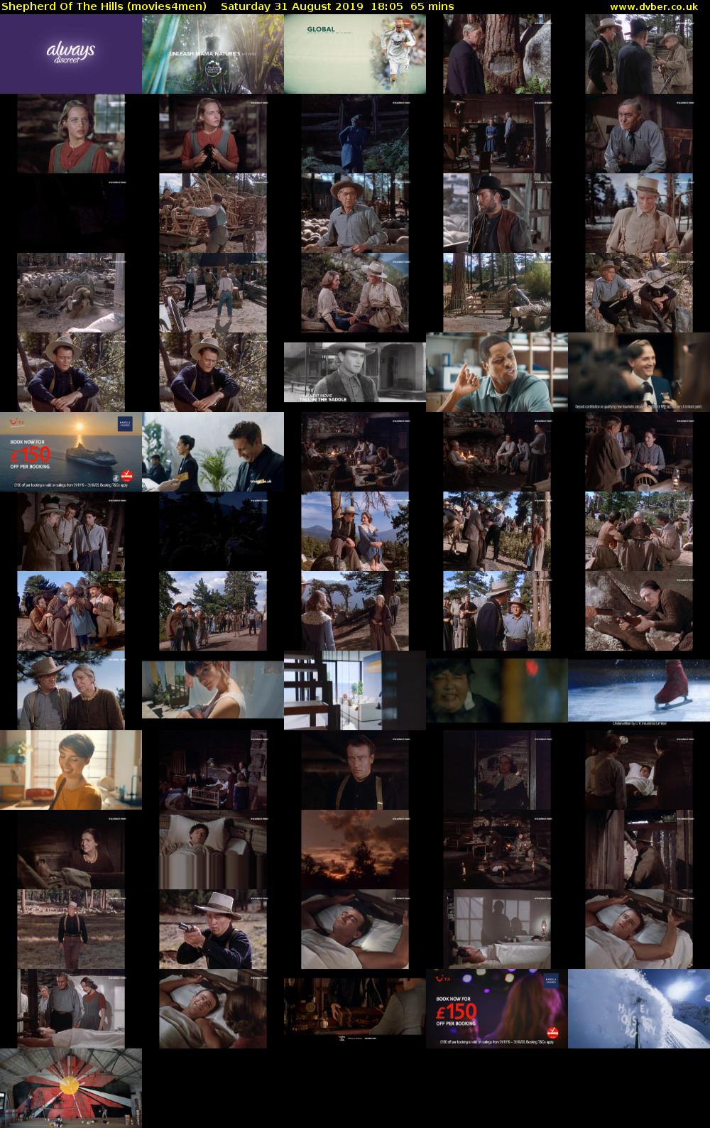Shepherd Of The Hills (movies4men) Saturday 31 August 2019 18:05 - 19:10