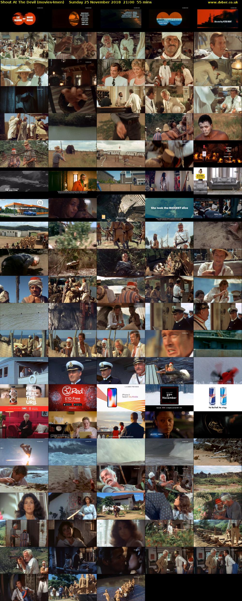 Shout At The Devil (movies4men) Sunday 25 November 2018 21:00 - 21:55