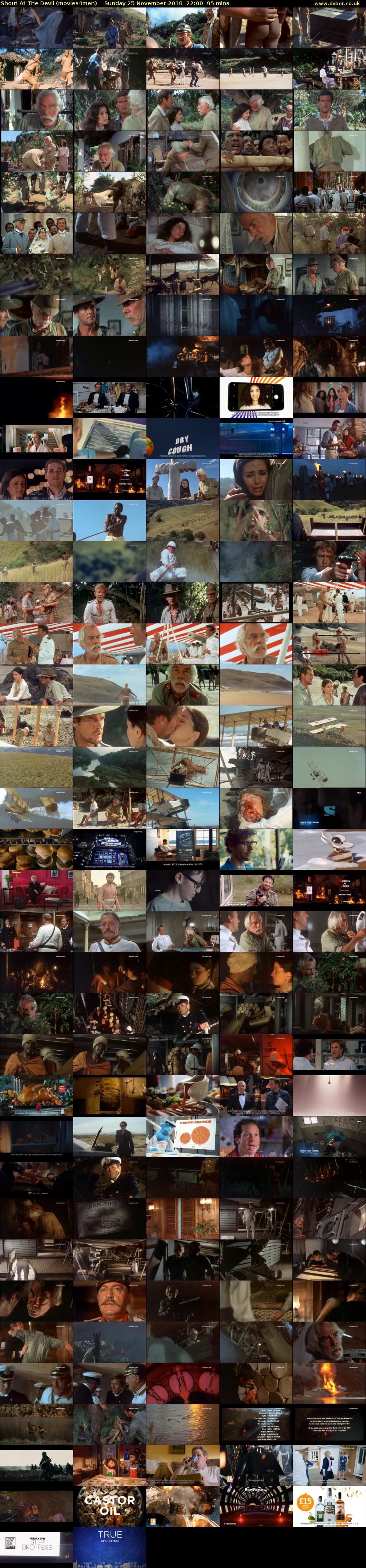 Shout At The Devil (movies4men) Sunday 25 November 2018 22:00 - 23:35